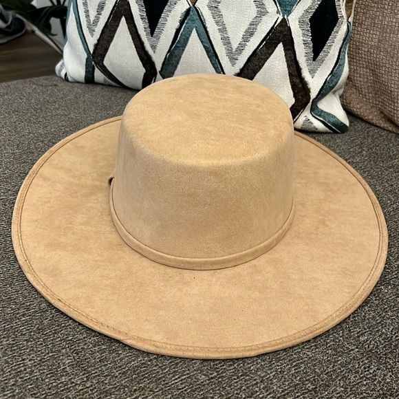 Suede Hat Suede Cordobes Felt WoolHat Indiana Unisex - Picture 3 of 12